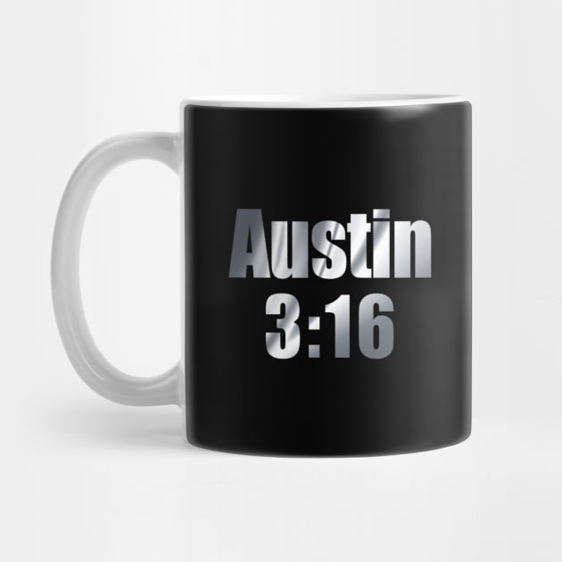 Austin 3:16 (Silver) by cheesefries